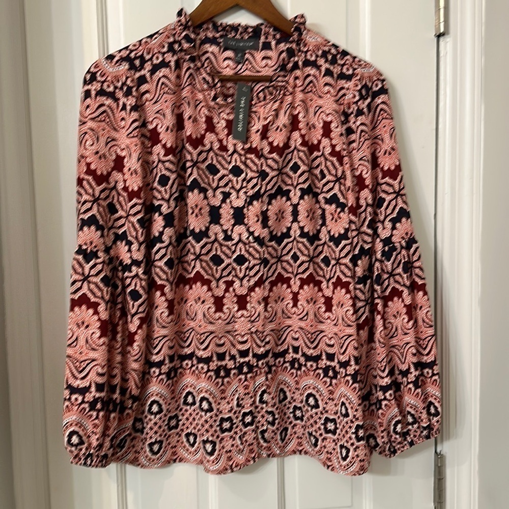 The Limited Casablanca blouse M NWT $69 polyester